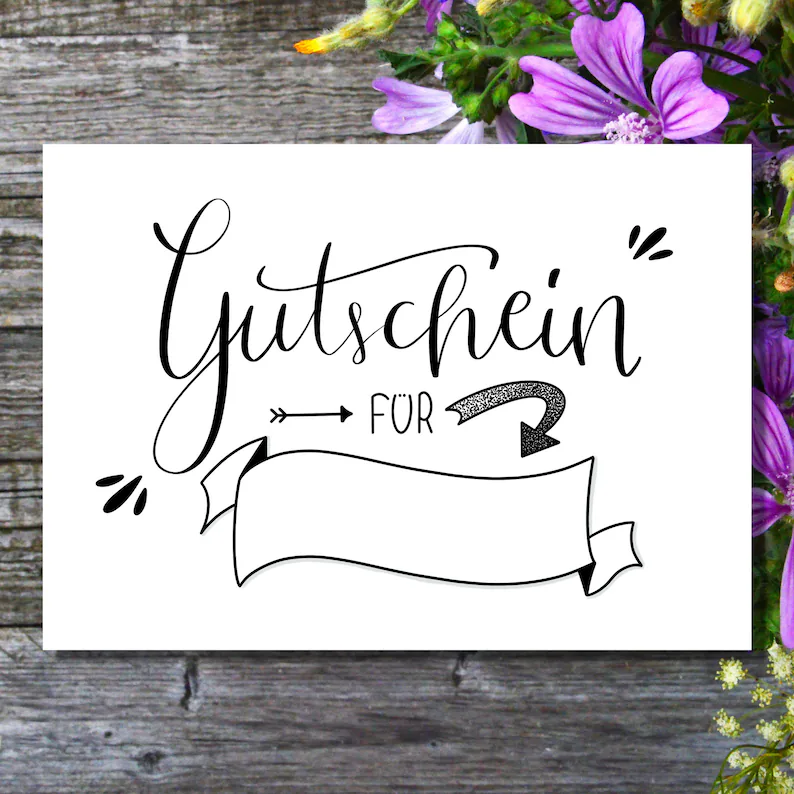 Geschenkgutschein