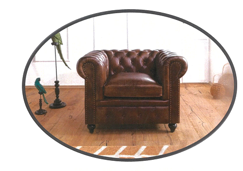 Chesterfield Sessel *Neuware* (kein original!) 